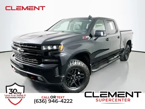 Black 2022 Chevrolet Silverado 1500 LTD LT Trail Boss for sale in Saint Charles, MO