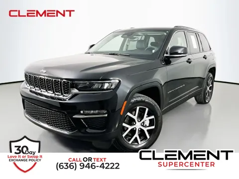 Black 2023 Jeep Grand Cherokee Limited for sale in Saint Charles, MO