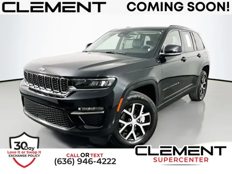 Black 2023 Jeep Grand Cherokee Limited for sale in Saint Charles, MO