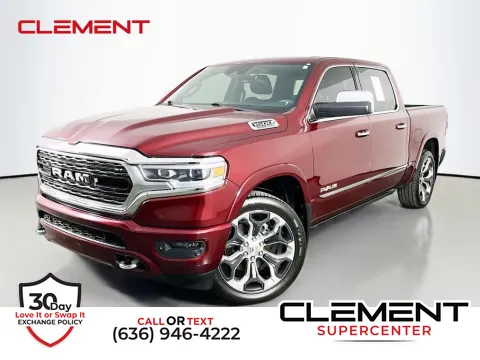 Red 2019 Ram 1500 Limited for sale in Saint Charles, MO