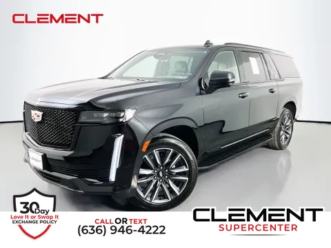 Black 2023 Cadillac Escalade ESV Sport for sale in Saint Charles, MO