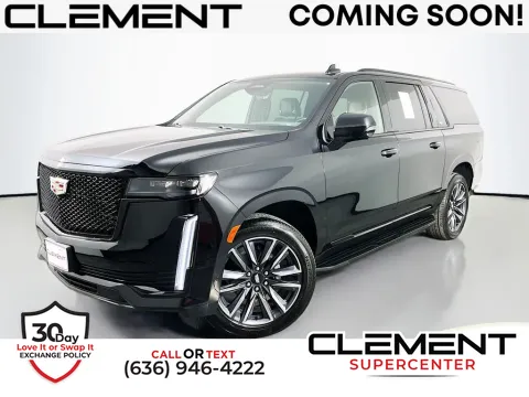 Black 2023 Cadillac Escalade ESV Sport for sale in Saint Charles, MO