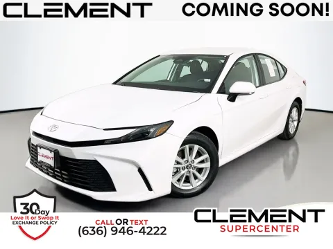 White 2025 Toyota Camry LE for sale in Saint Charles, MO