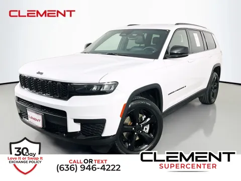 White 2023 Jeep Grand Cherokee L Altitude for sale in Saint Charles, MO
