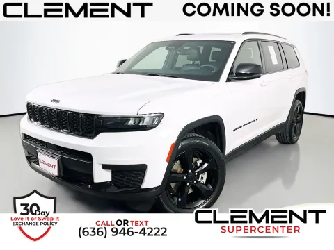 White 2023 Jeep Grand Cherokee L Altitude for sale in Saint Charles, MO