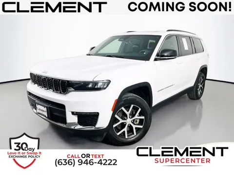 White 2024 Jeep Grand Cherokee L Limited for sale in Saint Charles, MO