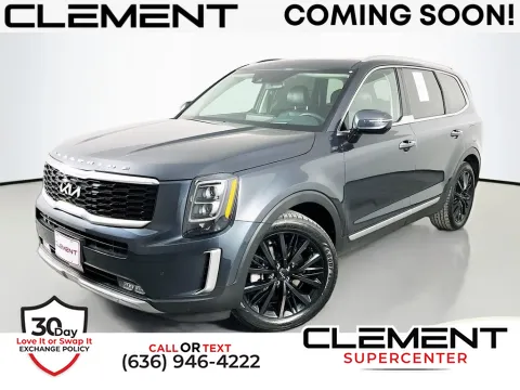 Gray 2022 Kia Telluride SX for sale in Saint Charles, MO