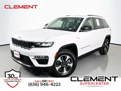 White 2022 Jeep Grand Cherokee 4xe for sale in Saint Charles, MO
