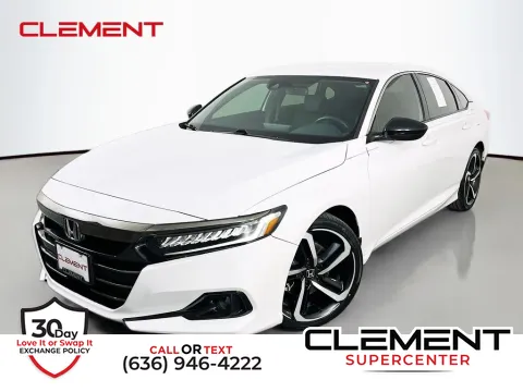 White 2022 Honda Accord Sport for sale in Saint Charles, MO