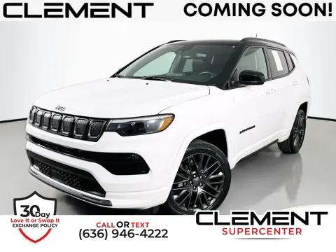 White 2022 Jeep Compass High Altitude for sale in Saint Charles, MO