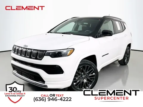 White 2022 Jeep Compass High Altitude for sale in Saint Charles, MO