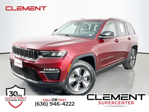 Red 2022 Jeep Grand Cherokee 4xe for sale in Saint Charles, MO