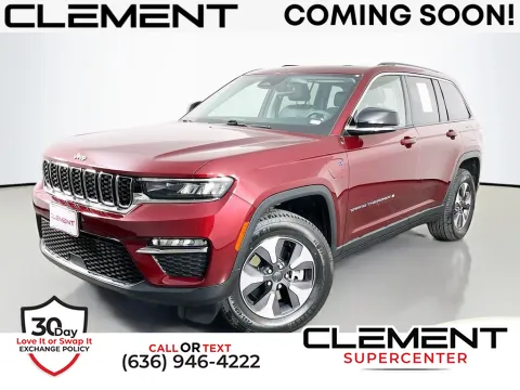 Red 2022 Jeep Grand Cherokee 4xe for sale in Saint Charles, MO