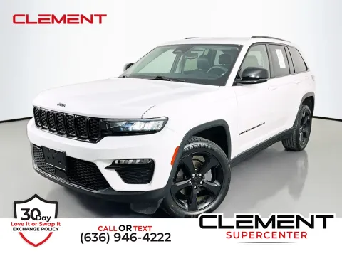 White 2023 Jeep Grand Cherokee Limited for sale in Saint Charles, MO