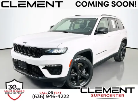White 2023 Jeep Grand Cherokee Limited for sale in Saint Charles, MO