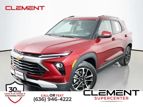 Red 2024 Chevrolet TrailBlazer LT for sale in Saint Charles, MO