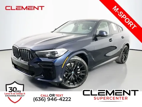 Black 2023 BMW X6 xDrive40i for sale in Saint Charles, MO