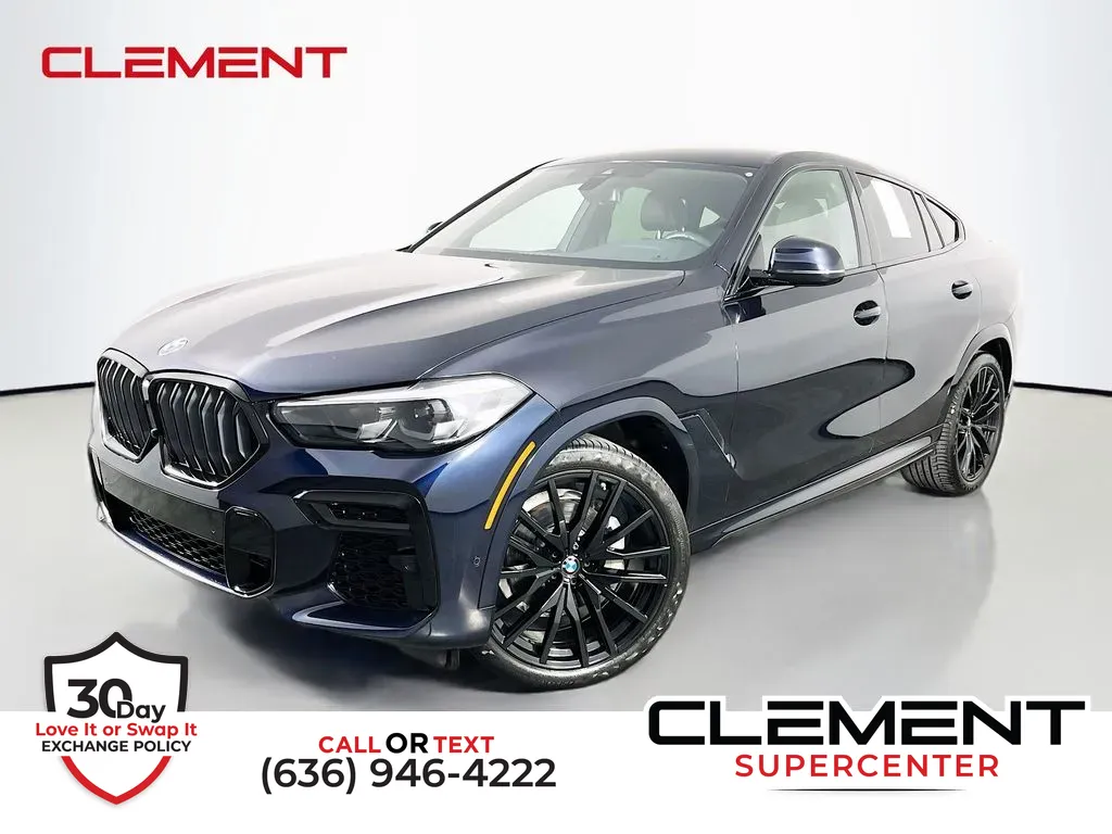 Black 2023 BMW X6 xDrive40i for sale in Saint Charles, MO