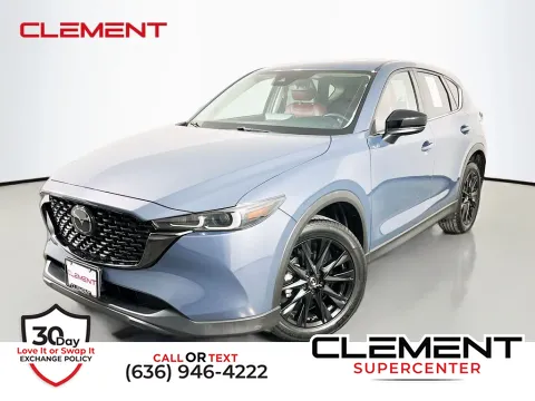 Gray 2023 Mazda CX-5 2.5 S Carbon Edition for sale in Saint Charles, MO