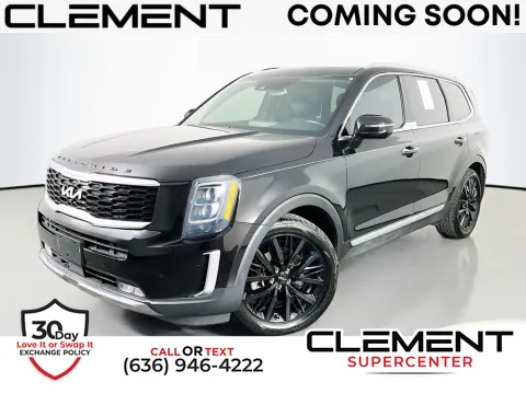 Black 2022 Kia Telluride SX for sale in Saint Charles, MO