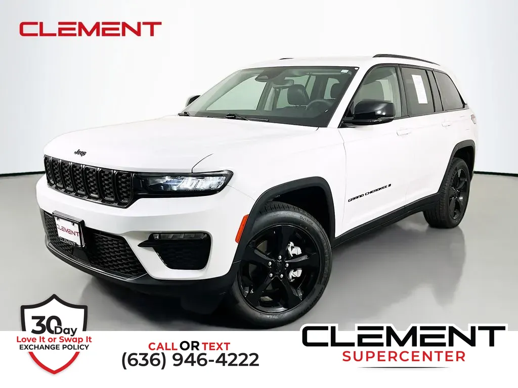 White 2023 Jeep Grand Cherokee Limited for sale in Saint Charles, MO