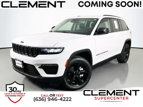 White 2023 Jeep Grand Cherokee Limited for sale in Saint Charles, MO