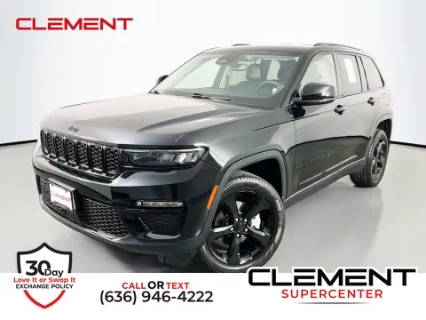 Black 2023 Jeep Grand Cherokee Limited for sale in Saint Charles, MO