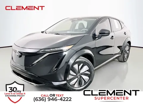 Black 2025 Nissan Ariya EVOLVE+ e-4ORCE for sale in Saint Charles, MO