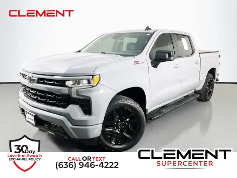 Gray 2024 Chevrolet Silverado 1500 RST for sale in Saint Charles, MO