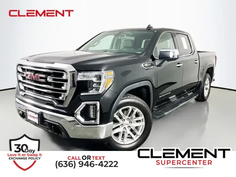 Black 2020 GMC Sierra 1500 SLT for sale in Saint Charles, MO