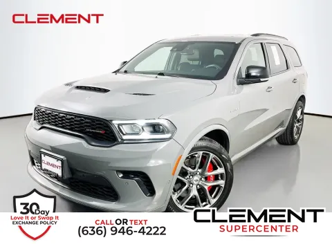 Gray 2024 Dodge Durango R/T Plus for sale in Saint Charles, MO