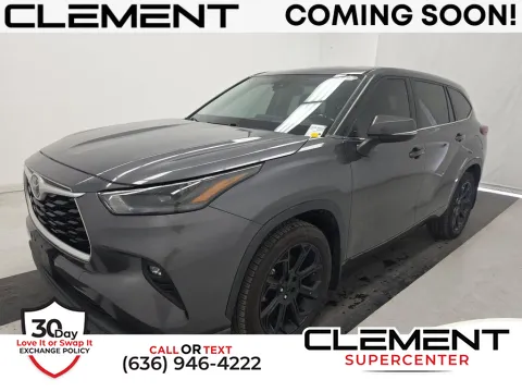 Blue 2023 Toyota Highlander LE for sale in Saint Charles, MO