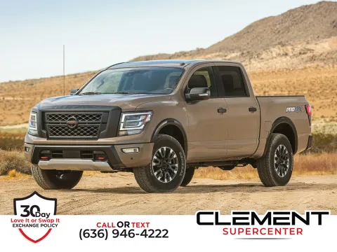 Blue 2021 Nissan Titan PRO-4X for sale in Saint Charles, MO