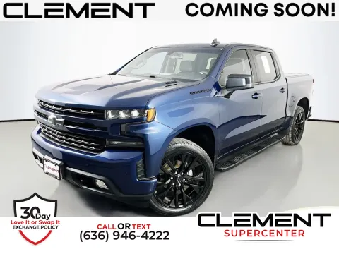 Blue 2021 Chevrolet Silverado 1500 RST for sale in Saint Charles, MO