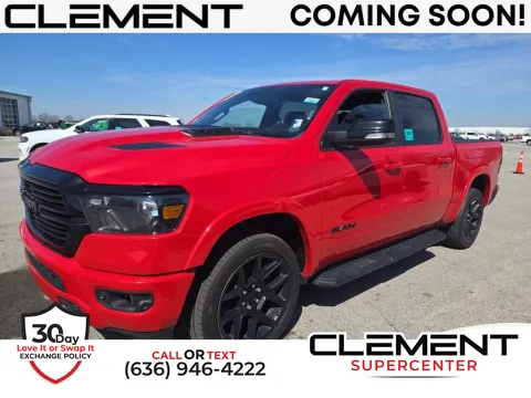Red 2022 Ram 1500 Laramie for sale in Saint Charles, MO