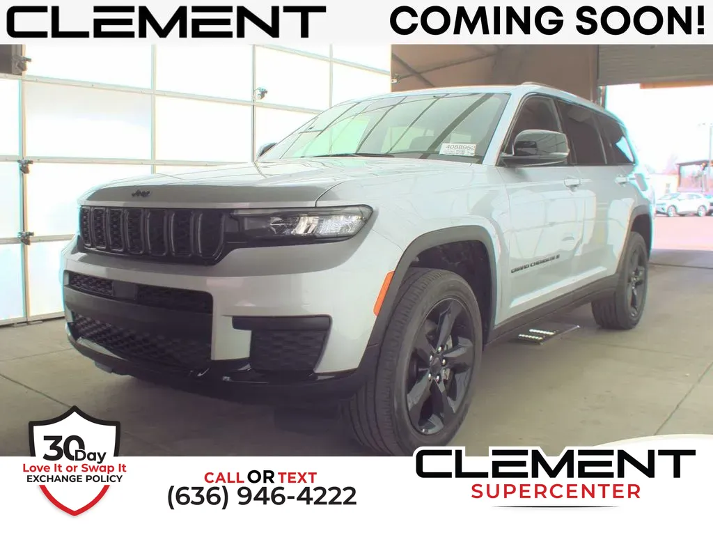 Silver 2023 Jeep Grand Cherokee L Altitude for sale in Saint Charles, MO