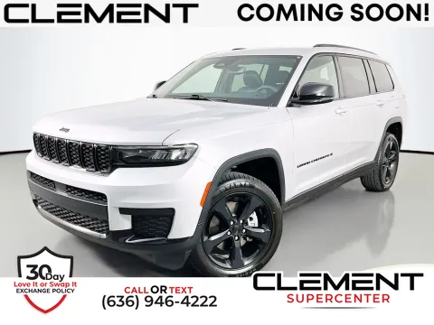 Silver 2023 Jeep Grand Cherokee L Altitude for sale in Saint Charles, MO