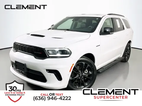 White 2024 Dodge Durango R/T Plus for sale in Saint Charles, MO