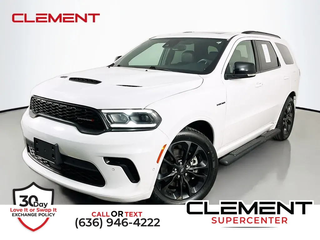White 2024 Dodge Durango R/T Plus for sale in Saint Charles, MO
