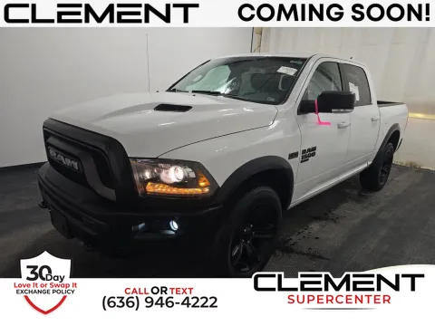 White 2022 Ram 1500 Classic Warlock for sale in Saint Charles, MO