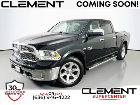 Black 2017 Ram 1500 Laramie for sale in Saint Charles, MO