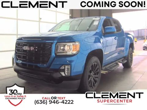 Blue 2022 GMC Canyon Elevation for sale in Saint Charles, MO