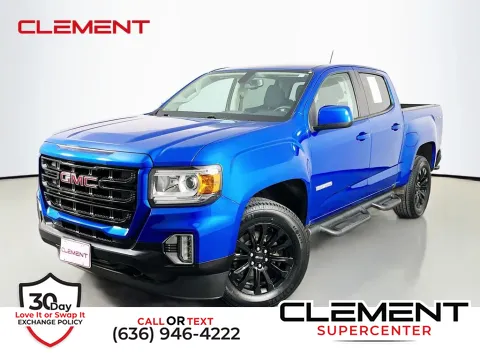 Blue 2022 GMC Canyon Elevation for sale in Saint Charles, MO