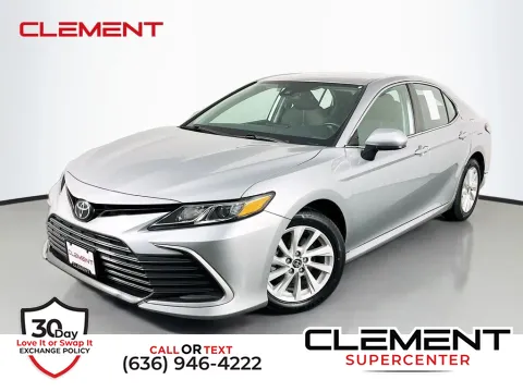 Silver 2022 Toyota Camry LE for sale in Saint Charles, MO