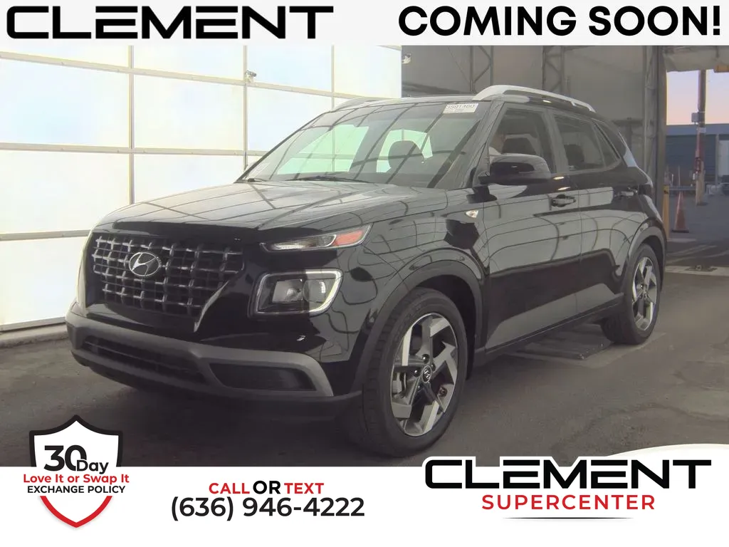 Black 2024 Hyundai Venue SEL for sale in Saint Charles, MO