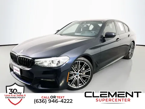 Black 2018 BMW 5 Series 540i xDrive for sale in Saint Charles, MO