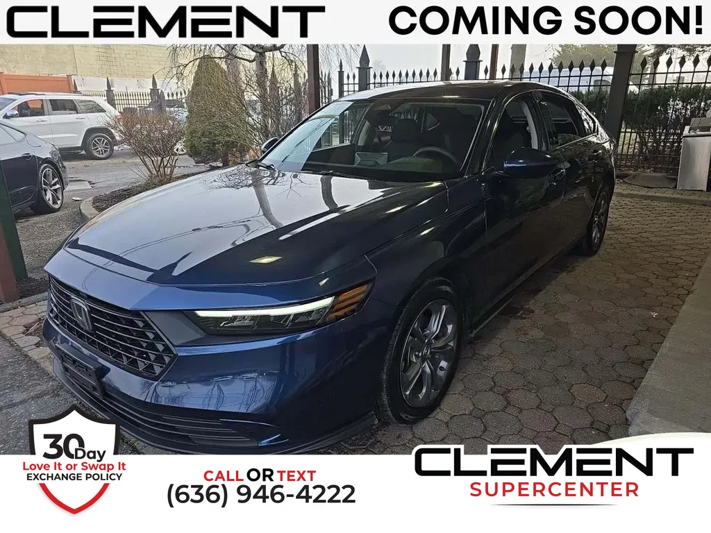 Blue 2024 Honda Accord EX for sale in Saint Charles, MO