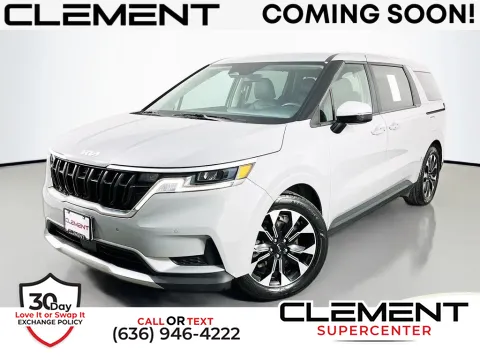 Silver 2024 Kia Carnival EX for sale in Saint Charles, MO