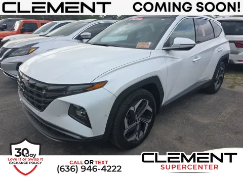 White 2022 Hyundai Tucson Limited for sale in Saint Charles, MO