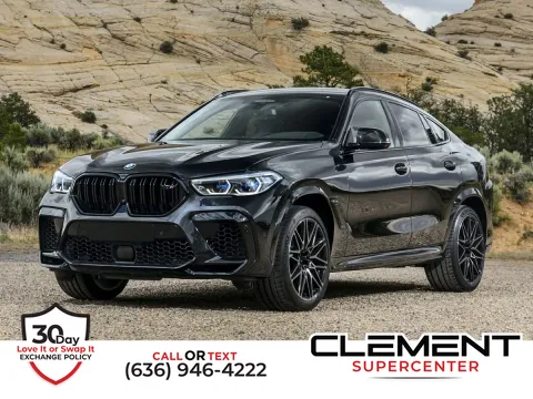 Blue 2023 BMW X6 M for sale in Saint Charles, MO